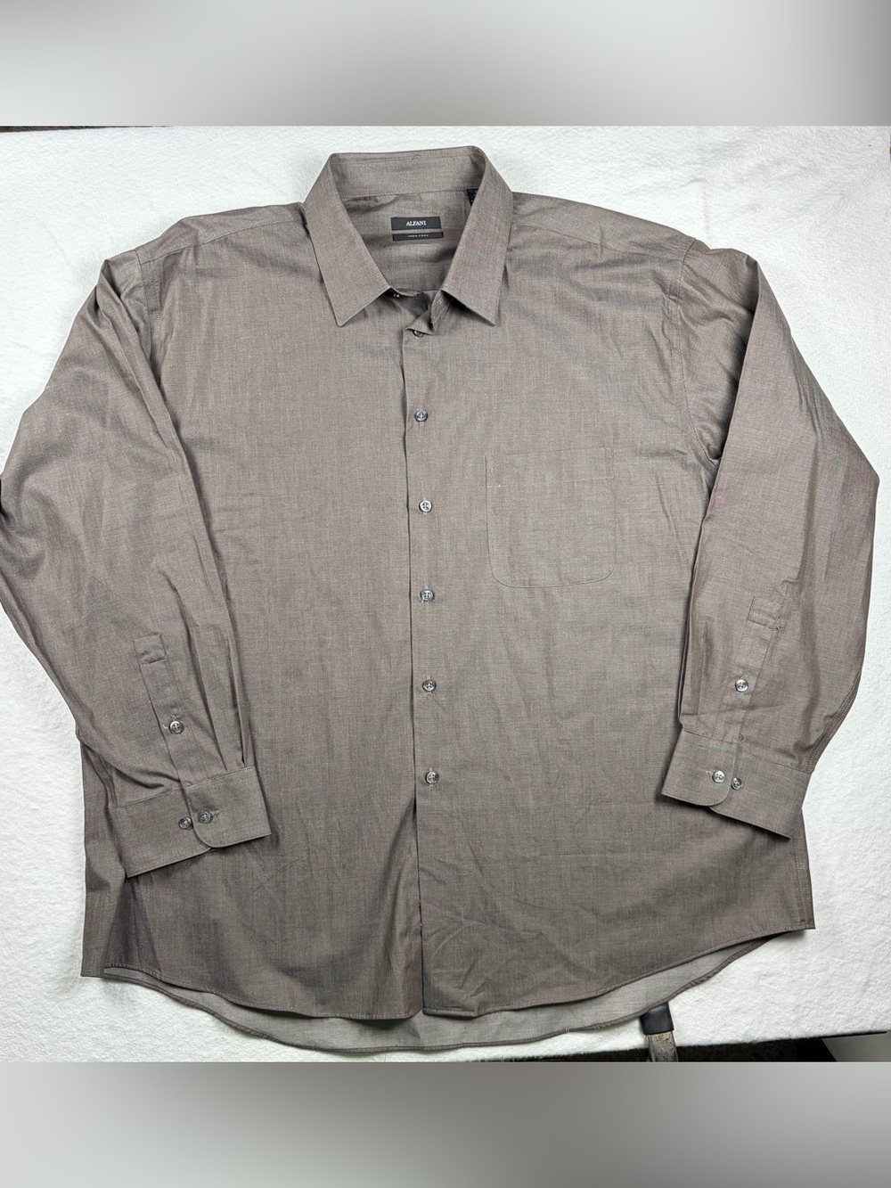 Alfani Men's Dress Shirt in Taupe